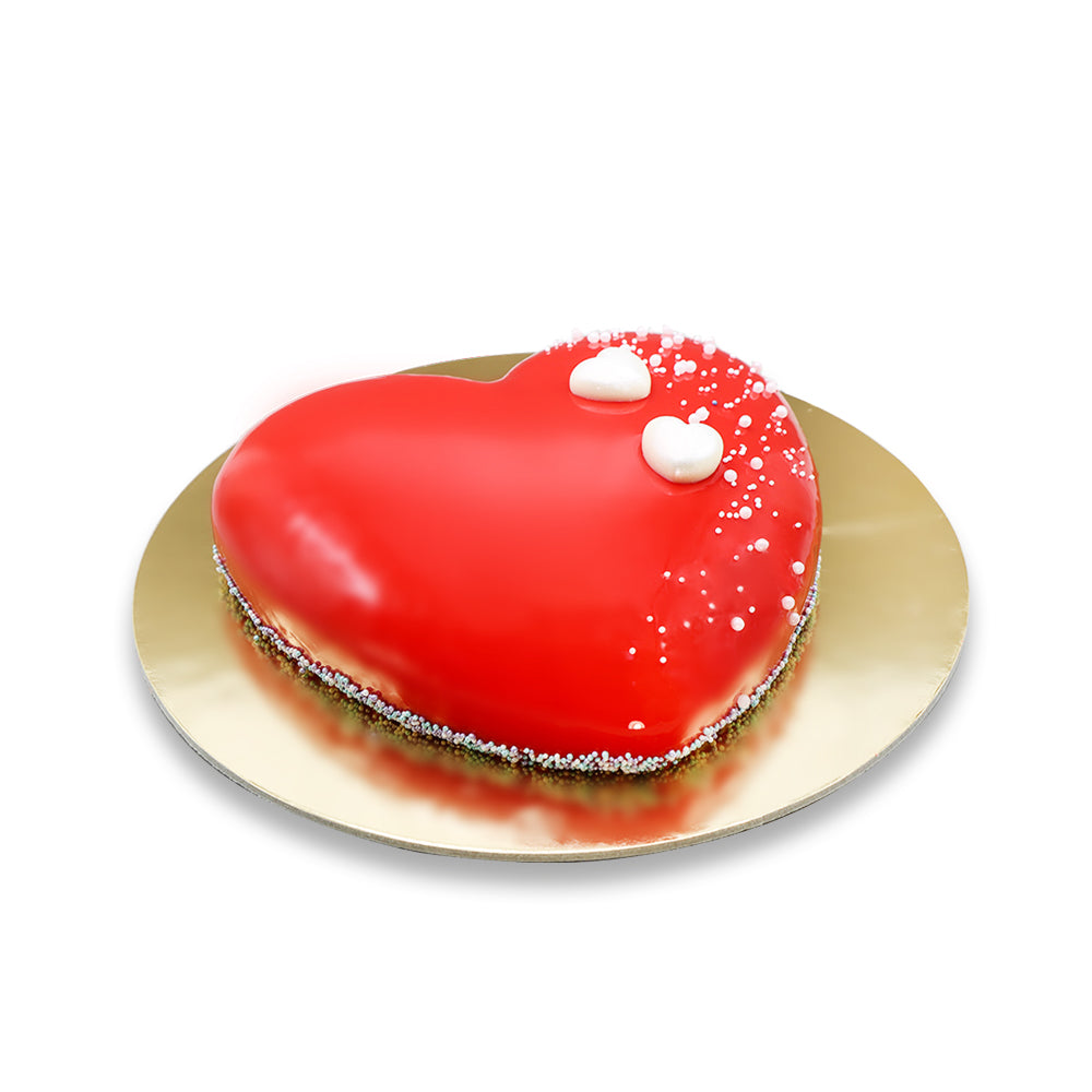 Love Cake-Heart Glossy Cake